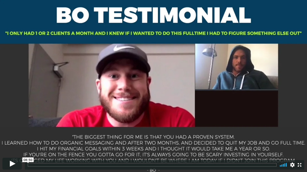 Bo Testimonial